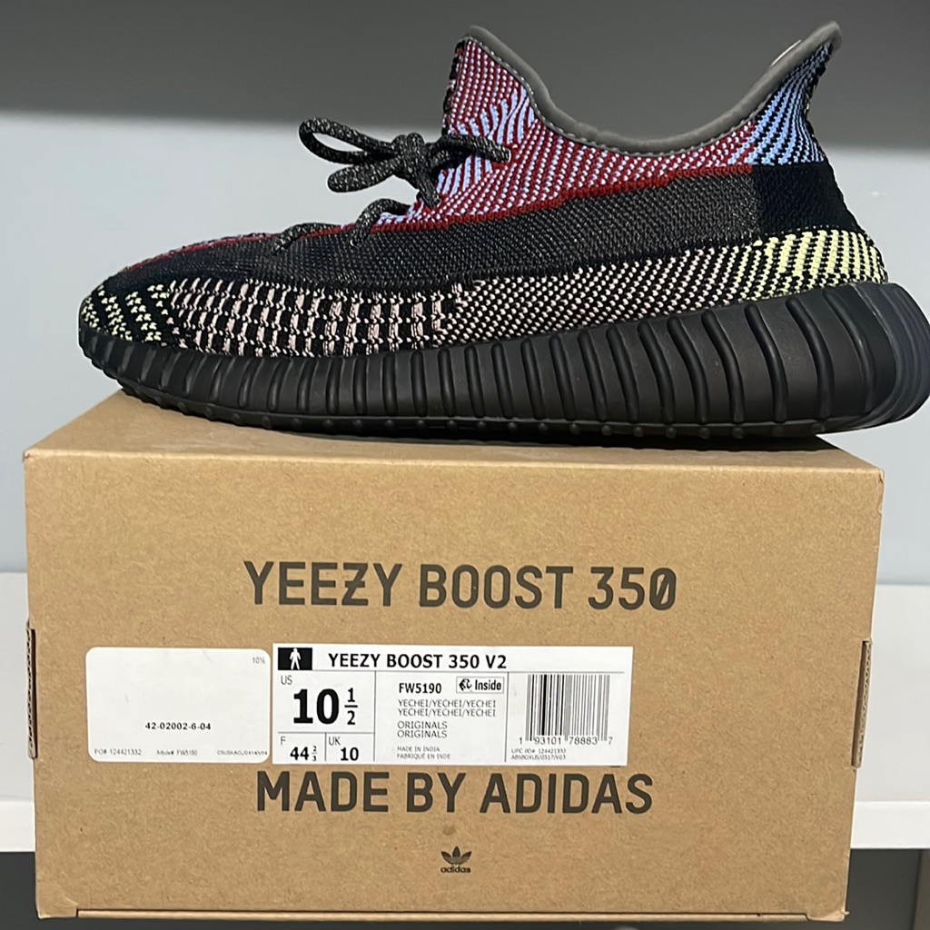 Yeezy Men’s Yeezy Boost 350 “Yechei” Reflective Adidas Size 10.5